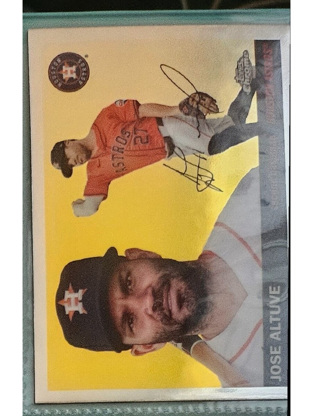 Jose Altuve #13 - 2025 Topps Chrome Platinum - Houston Astros